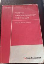 Bruno Peeters - Wetboek Inkomstenbelastingen 2022-2023, Boeken, Ophalen of Verzenden, Bruno Peeters