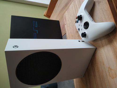 Xbox Series S + controller en kabels, Games en Spelcomputers, Spelcomputers | Xbox Series X en S, Zo goed als nieuw, Xbox Series S