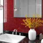 vidaXL Mozaïektegels 11 st 30x30 cm glas rood - 30% Korting!, Ophalen of Verzenden, Zo goed als nieuw, Overige typen