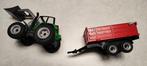 *68	Tractor (frontlader) en laadwagen   (3+)      koopje: 29, Kinderen en Baby's, Ophalen, Zo goed als nieuw
