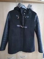 mantel jas zwart met kap maat smal, Kleding | Dames, Ophalen of Verzenden, Gedragen, Maat 36 (S), Zwart