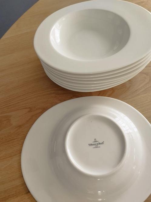 borden, Huis en Inrichting, Keuken | Servies, Gebruikt, Bord(en), Effen, Porselein, Ophalen