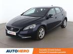 Volvo V40 2.0 T2 Kinetic (bj 2015), Auto's, Volvo, Gebruikt, Zwart, 1969 cc, Blauw