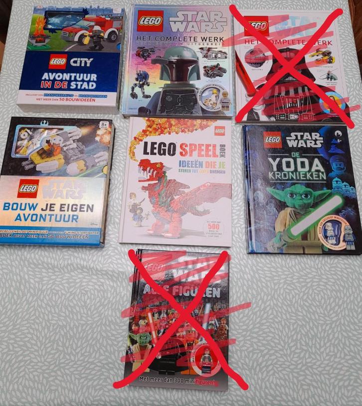 Lego Diverse Boeken Incl. Minifiguren en Bouwsets, Kinderen en Baby's, Speelgoed | Duplo en Lego, Zo goed als nieuw, Lego, Complete set
