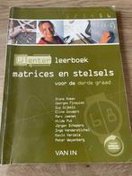 handboek over matrices en stelsels, Boeken, Studieboeken en Cursussen, Van In, Hogeschool, Alpha, Ophalen