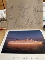Handtekening van meerdere artiesten uit VTM showboat 1998, Ophalen of Verzenden, Gebruikt, Foto of Kaart