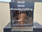 Lot terrarium in heel goede staat, Dieren en Toebehoren, Ophalen, Zo goed als nieuw, Terrarium of Paludarium