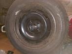 4 winterbanden Michelin 185/65 R15 met stalen velg, Ophalen, Gebruikt, Velg(en), Winterbanden