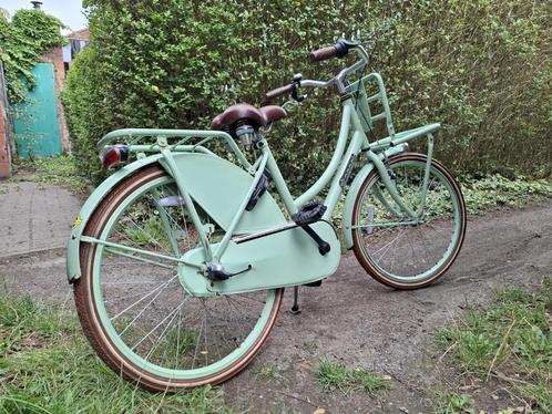 MEISJESFIETS POPAL lagere school Mintgroen, Fietsen en Brommers, Fietsen | Meisjes, Gebruikt, 26 inch of meer, Handrem, Versnellingen