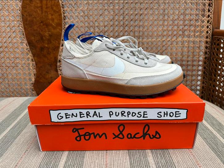 NIEUW Nike x Tom Sachs General Purpose Sneakers Patta 40.5, Kleding | Heren, Schoenen, Nieuw, Sneakers, Wit, Ophalen of Verzenden