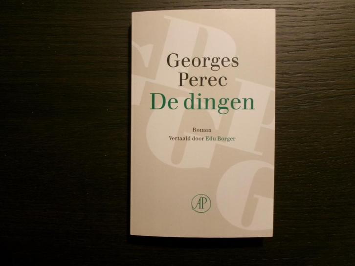 De dingen   -Georges  Perec-, Boeken, Literatuur, Ophalen of Verzenden