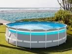 Intex zwembad 3,5m D, 300 cm of meer, Rond, Gebruikt, 80 tot 120 cm