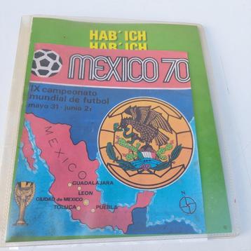 PANINI MEXICO 70 1970 104 KAARTEN REMOVED ALBUM ED INTER  beschikbaar voor biedingen