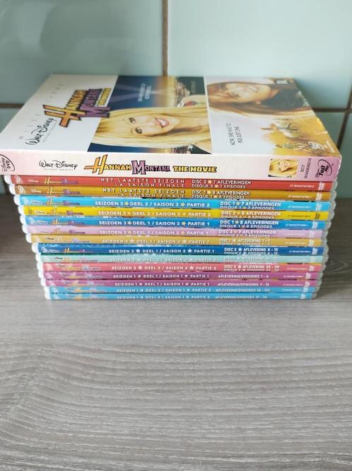 Te koop 15 dvd's Disney Hannah Montana, Livres, BD | Comics, Comme neuf, Enlèvement ou Envoi