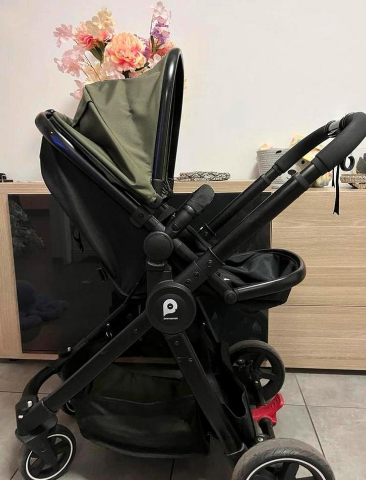 Pousette kaki, Enfants & Bébés, Buggys, Comme neuf, Enlèvement