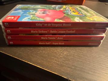 Nintendo switch games beschikbaar voor biedingen