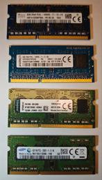 Laptop RAM geheugens DDR3, Computers en Software, Ophalen of Verzenden, Zo goed als nieuw, DDR3, Laptop