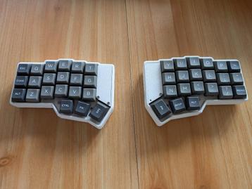 Clavier divisé corne split keyboard, Enlèvement ou Envoi, Qwerty, Comme neuf