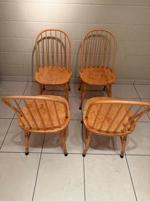 Windsor stoelen - 4 stuks, Antiek en Kunst, Antiek | Meubels | Stoelen en Sofa's, Ophalen