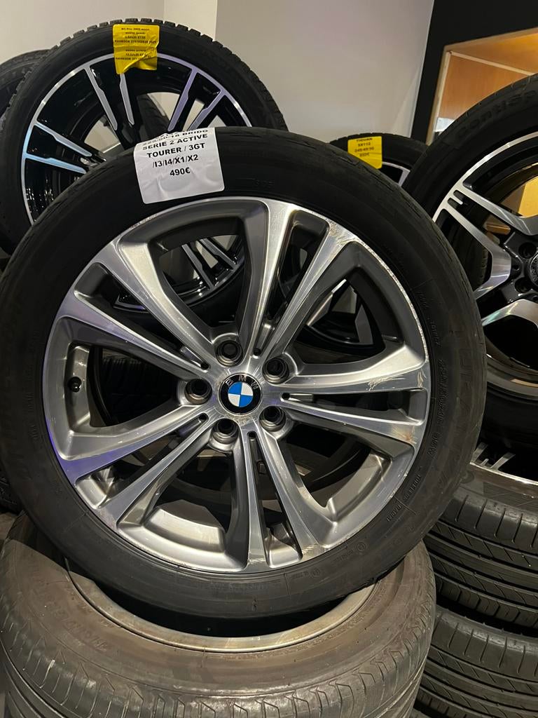 Kit jantes BMW Série 2 Active Tourer / 3GT 18” 5x112, Autos : Pièces & Accessoires, Pneus & Jantes, Jante(s), 18 pouces, Enlèvement