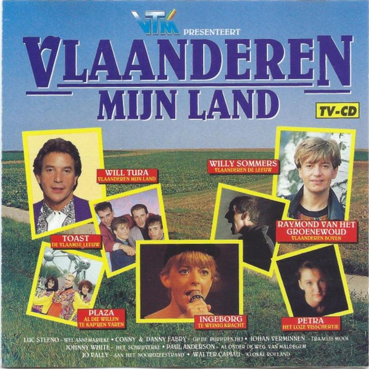 1854 - VLAANDEREN MIJN LAND - VOL.1*2*3 - 3CD - NIEUW, Cd's en Dvd's, Cd's | Nederlandstalig, Nieuw in verpakking, Pop, Verzenden