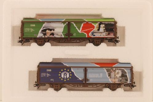 Marklin 4838 H0 Wagon-set 'Arbeitswelt' DSB, Hobby en Vrije tijd, Modeltreinen | H0, Zo goed als nieuw, Wagon, Wisselstroom, Märklin