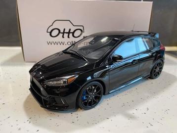 Ford Focus RS MK3 Zwart OT950 OTTO 1/18 Nieuw beschikbaar voor biedingen