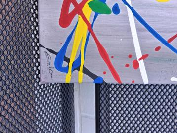 Schilderij abstract  beschikbaar voor biedingen