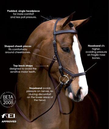 Horseware Rambo Micklem Competition Bridle Hoofdstel Full zw