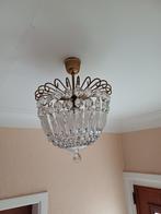 vintage kristallen luster met bijhorende wandlampjes, Antiek en Kunst, Antiek | Verlichting, Ophalen