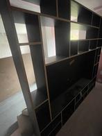 TV Meubel uit zwarte multiplex GRATIS, Huis en Inrichting, Ophalen, Zo goed als nieuw