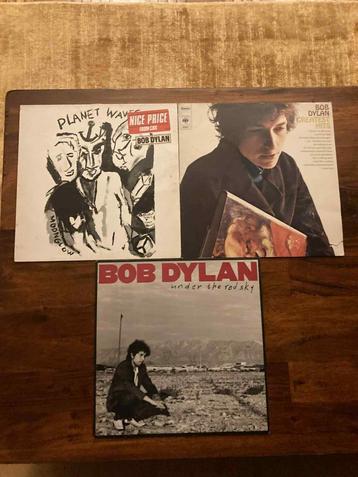 Bob Dylan platen (lot van 3 stuks) beschikbaar voor biedingen