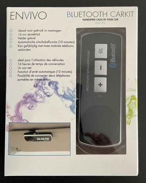 Envivo Bluetooth carkit, Telecommunicatie, Carkits, Gebruikt, Opbouw, Overige merken, Ophalen of Verzenden