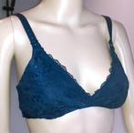 BH borstvoeding donkerblauw kant Liz Hunkemoller 75D, Kleding | Dames, Ondergoed en Lingerie, Verzenden, Blauw, BH