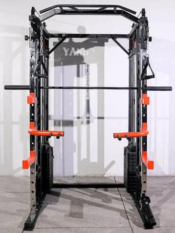 Machine PH Fitness Power Rack Smith avec poids de 120 kg