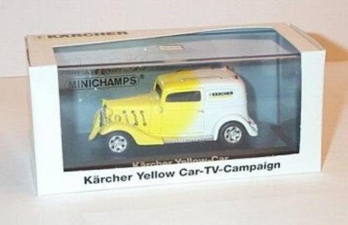 1:43 Minichamps Promo Kärcher Yellow Car American HotRod, Hobby en Vrije tijd, Modelauto's | 1:43, Zo goed als nieuw, Auto, MiniChamps