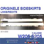 W205 S205 C Klasse ZIJSKIRT LINKS RECHTS SIDESKIRT WIT Merce