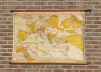Carte géographique entoilée : l'Europe en 1360 - (1951), Antiquités & Art, Enlèvement