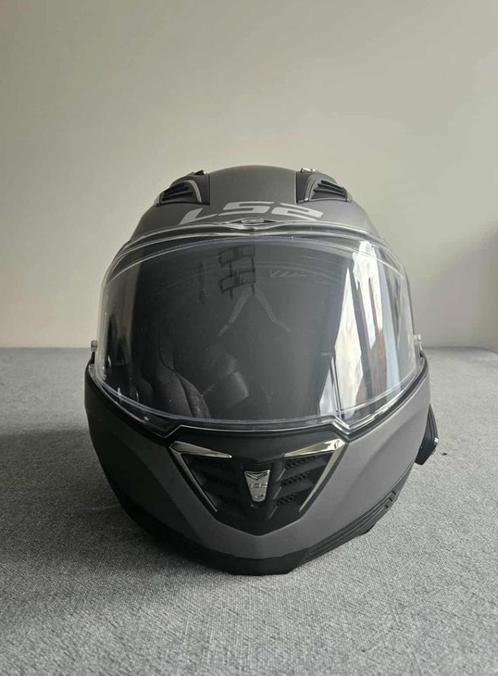 LS2 Valliant 2, Motoren, Kleding | Motorhelmen, Dames, Heren, Systeemhelm, S, Overige merken, Tweedehands, Ophalen