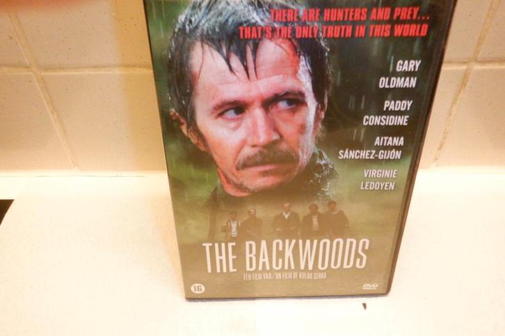 DVD The Backwoods.(Gary oldman), Cd's en Dvd's, Dvd's | Thrillers en Misdaad, Zo goed als nieuw, Actiethriller, Vanaf 16 jaar