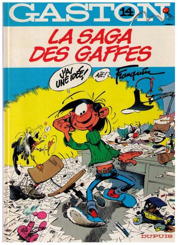 La saga des gaffes, Série Gaston nr 14 Franquin, Dupuis 1982 beschikbaar voor biedingen