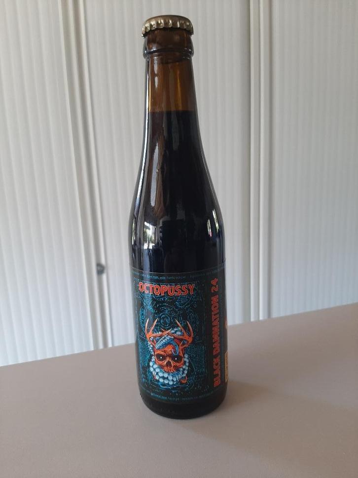 struise brouwers - black damnation 24 - octopussy - 33 cl, Verzamelen, Biermerken, Nieuw, Flesje(s), Overige merken, Ophalen