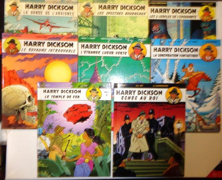 Harry Dickson T1 8-koppige stripreeks in EO, Boeken, Stripverhalen, Gelezen, Complete serie of reeks, Ophalen of Verzenden