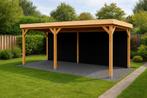 Overkapping met achterwand 5.00x4.00m, Tuin en Terras, Ophalen, Nieuw