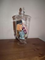 Glazen pot met deksel (Amadeus) + 14 geurzepen, Huis en Inrichting, Verzenden, Wit, Minder dan 50 cm, Glas