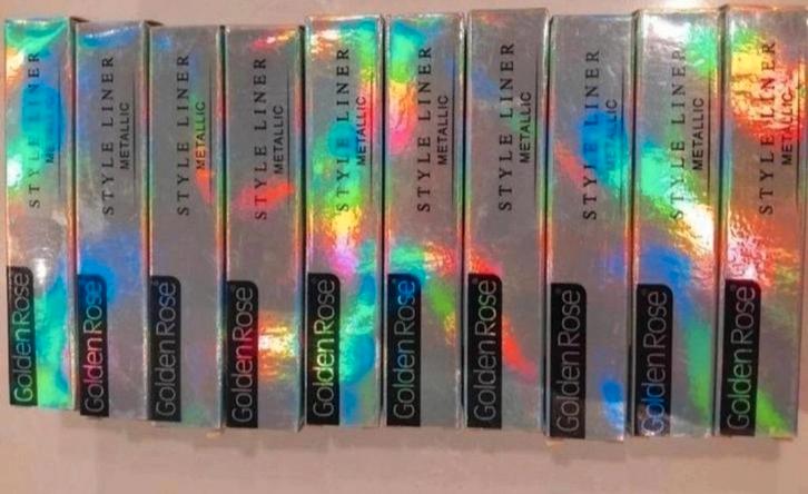 Golden Rose Style liner Metalic (43stuks), Bijoux, Sacs & Beauté, Beauté | Cosmétiques & Maquillage, Enlèvement ou Envoi