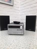 PANASONIC MINI-KETEN met RADIO, CD, USB en BLUETOOTH., Gebruikt, Ophalen