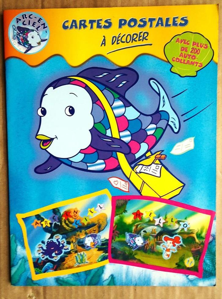 Arc-en Ciel, Collection Cartes Postales - 2001/autocollants, Livres, Livres pour enfants | 0 an et plus, Utilisé, 2 à 3 ans, Livre à déplier, à toucher ou à découvrir