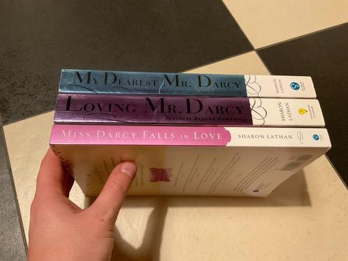 3 Sharon Lathan Mr. Darcy boeken Jane Austen Pride Prejudice, Boeken, Historische romans, Zo goed als nieuw, Ophalen of Verzenden