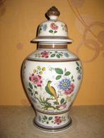 Docoratieve pot handwerk hoogte 34 cm, Antiek en Kunst, Ophalen of Verzenden